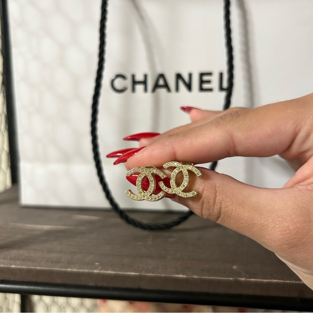 CC earrings